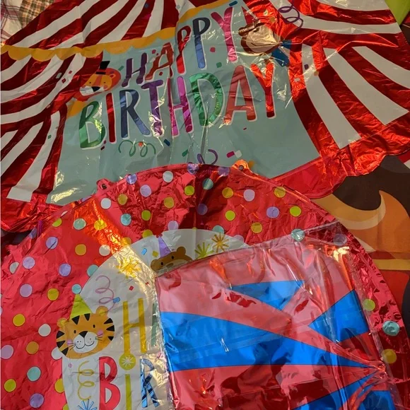 Carnival birthday decorations